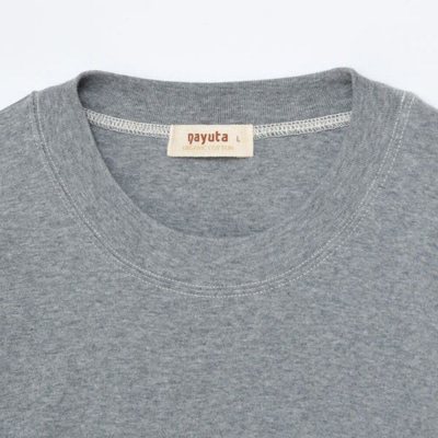 nayuta メンズ リラクシングウェア 半袖トップス グレー【L】|22_hmn-060101c