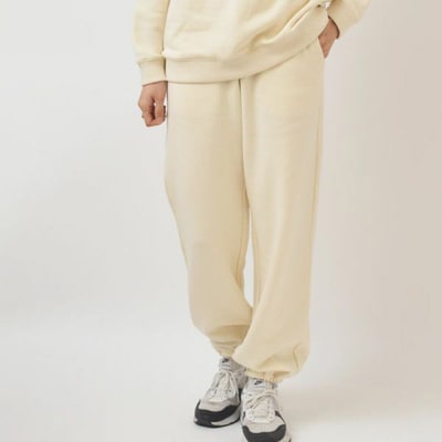 nayuta 裏起毛あったか スウェットパンツ 生成【L】|22_hmn-080101ac