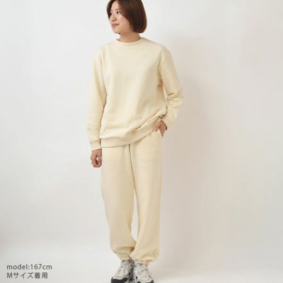 nayuta 裏起毛あったか スウェットパンツ 生成【L】|22_hmn-080101ac