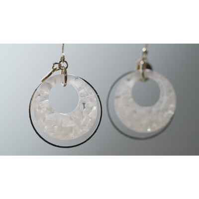 産あきたこまちのリングピアス |お米のアクセサリー|22_doc-020101