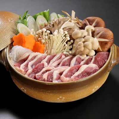 鴨鍋セット 国産合鴨 濃厚鴨だしスープ 秋田県|22_csk-020101