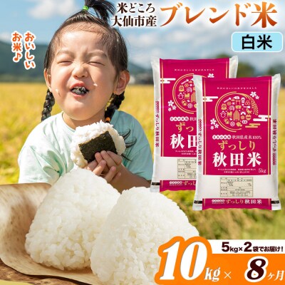 米《8ヶ月》  ブレンド米【白米】10kg|22_ssn-041008h