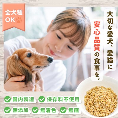 犬猫用 あとのせ納豆ふりかけ(たっぷりサイズ)100g×2個|22_trp-050201