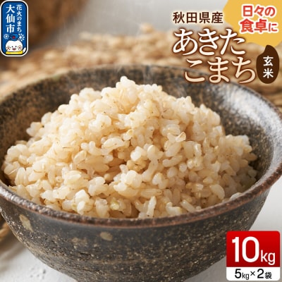 米 あきたこまち【玄米】10kg(5kg×2袋)令和7年産 秋田県産|22_sef-011001
