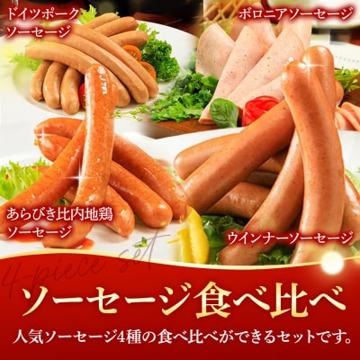 嶋田ハム ソーセージ食べ比べセット|22_sdh-010101