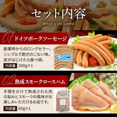 嶋田ハム おつまみセット ソーセージ・ハム・ベーコン・サラミ|22_sdh-040101