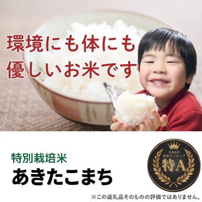 令和8年産 新米 定期便2ヶ月 特別栽培米 あきたこまち 2kg|22_oks-110202s
