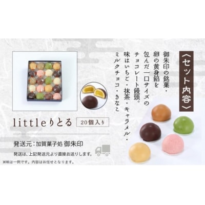 チョコまんじゅう little(りとる) 20個入り 味おまかせ チョコレート饅頭 お饅頭 ギフト