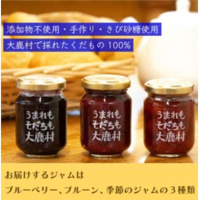 山塩ぱん12個(3個×4袋)とジャムセット300g(100g×3種類)