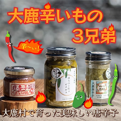 辛いもの3兄弟