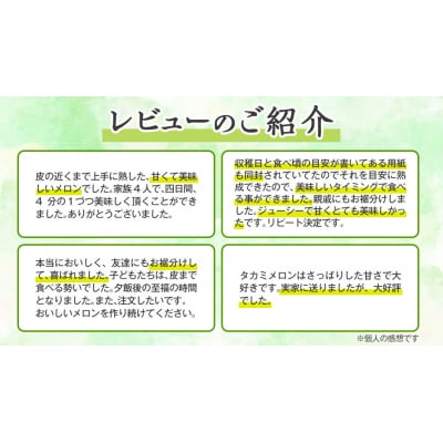 【先行受付2026年6月上旬以降発送】八千代町産 タカミメロン 2玉 約3.5kg[AX039ya]