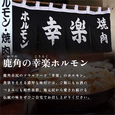 まるごと幸楽ホルモンセット 3人前【ホルモン幸楽】 