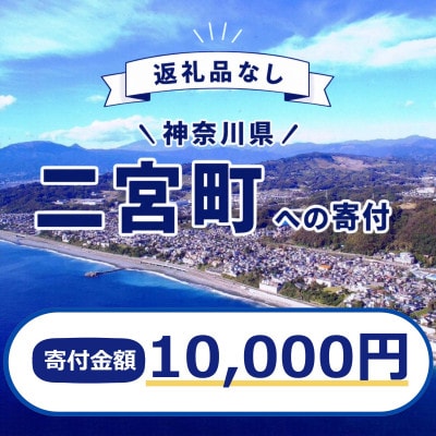 【返礼品なし】神奈川県二宮町への応援寄付金(1口 10,000円)