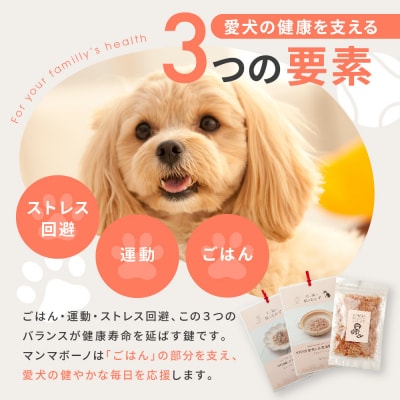 【MANMA BUONO】犬の手作りごはん お試しBセット5種|ペットフード 有名 人気ペットフード