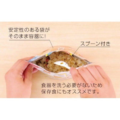 5年保存　簡単　サタケの非常用保存食5日分セット