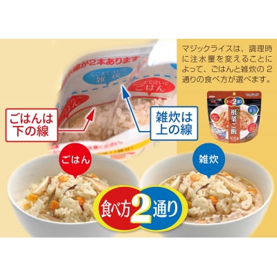 非常食　7年保存　サタケ　ご飯20食セット