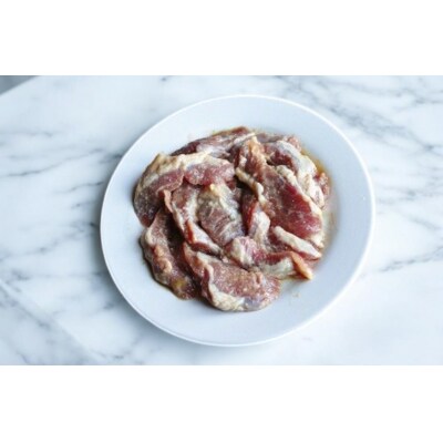 豚サガリ 味付き 味噌だれ入り 230g 4パック 計920g [12260787]  ◎