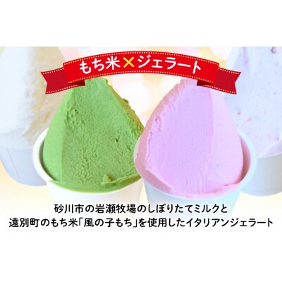 【もち米×ジェラート】もっちー アイスクリーム 4種 [シーピーエス 12260807]  ◎