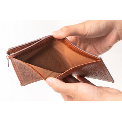 SOMES 二つ折り財布 (ブラウン)GL-10 [ソメスサドル 12260817-b]  ◎