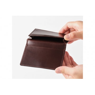 SOMES 名刺入れ (ブラウン)PT-89 [ソメスサドル 砂川市 12260812-a] ◎