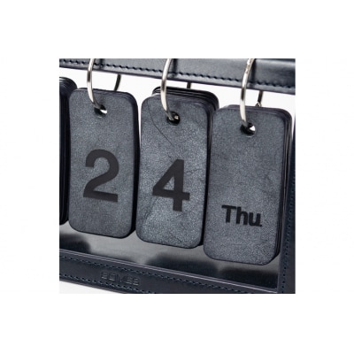 SOMES 万年カレンダー (ネイビー)DU-30-ro ソメスサドル 12260810-b  ◎