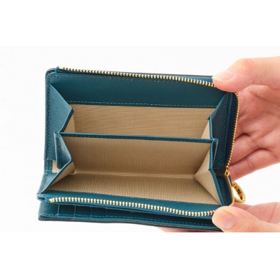 SOMES LF折財布 (ブルー)PT-73 [ソメスサドル 砂川市 12260816-b]  ◎