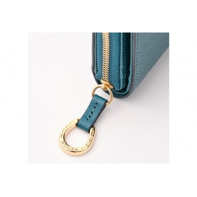 SOMES 二つ折り財布 (ブルー)PT-75 [ソメスサドル 12260815-b]  ◎