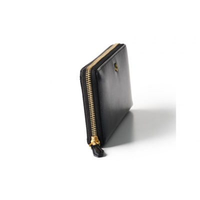 SOMES ラウンド 長財布 (ブラック)PT-81 [ソメスサドル 12260814-b]  ◎