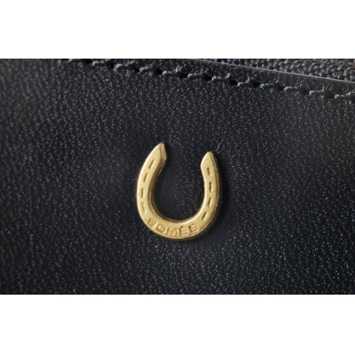 SOMES ラウンド 長財布 (ブラック)PT-81 [ソメスサドル 12260814-b]  ◎