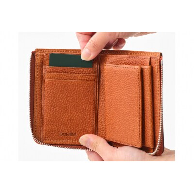 SOMES　GL-02　LF折財布　(ブラウン)[12260311] ◎