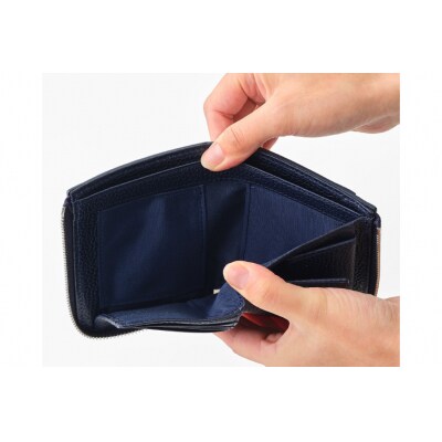 SOMES　GL-02　LF折財布　(ネイビー)[12260310] ◎