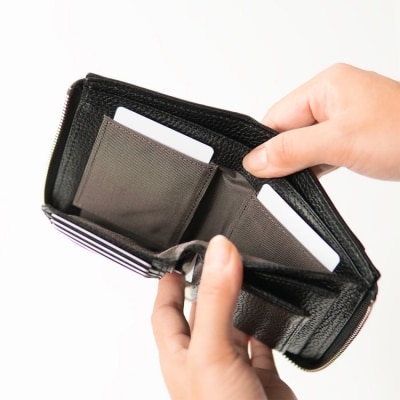 SOMES GL-02 LF札入れ ブラック 財布 [ソメスサドル 12260875] ◎