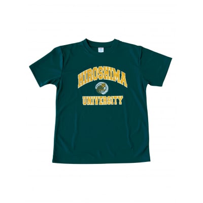 HU(広島大学)オリジナルグッズ　ドライTシャツ　(L) | ふるさと納税のお礼品