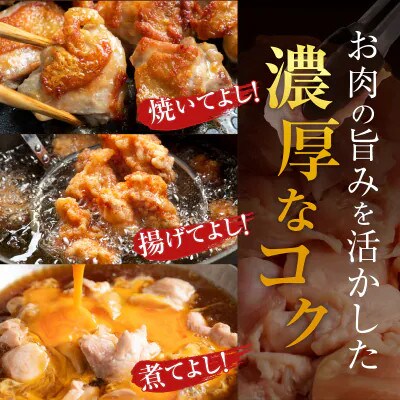 【2ヵ月毎定期便】宮崎県産 若鶏モモ肉切身 3kg (総重量9kg)(都農町)全3回