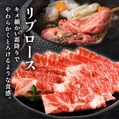 【訳あり】黒毛和牛 リブローススライス(計1.5kg)【T025-0095】(都農町)