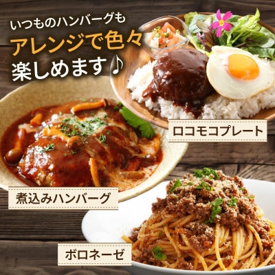 ≪手作り!!≫宮崎県産黒毛和牛肩ロース100% 『ハンバーグ』(計5個)【T025-0495】(都農