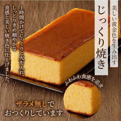 老舗菓子舗のカステラ(大) 1本　【T035-0085】