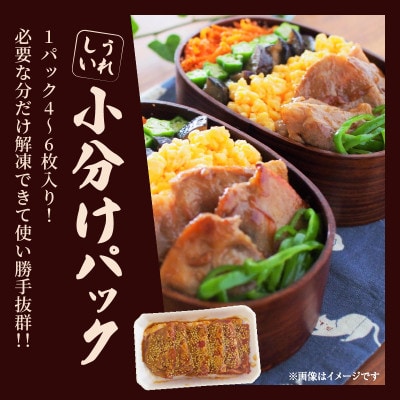 焼くだけ!!味付き生姜焼き(計1kg)【T006-0065】(都農町)