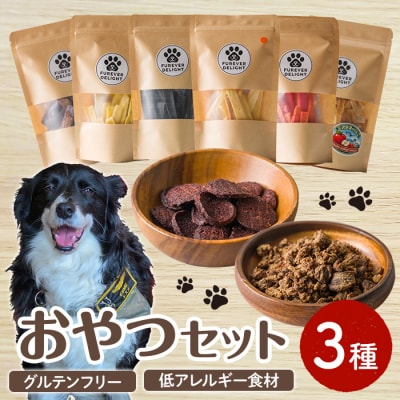 ＜ボリューム満点＞おやつセット(3種) 
