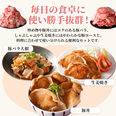 川賢こだわりポーク詰合せ<計1.2kg>