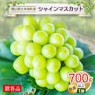 久米南シャインマスカット「特選」700g以上(1房)【贈答用】