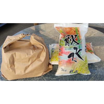 2022年11月発送開始『定期便』秋水(岡山県産)5kg×2袋全3回