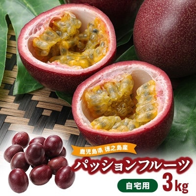 【2026年6月より順次発送】カツジファームの自宅用パッションフルーツ3kg