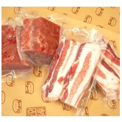 島豚バラ肉スライス・ロースセット　D