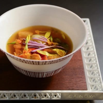 【京都 創作 イノベーティブ】CAINOYA 塩澤隆由 伊仙町 gastronomyペアチケット