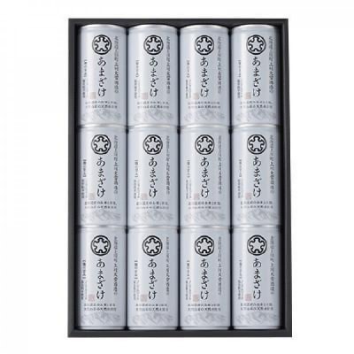 上川大雪酒造のあまざけ12缶セット(化粧箱入り)【511】