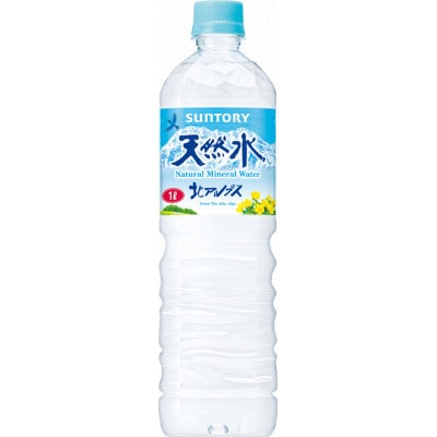 【毎月定期便】サントリー天然水北アルプス　1Lペットボトル×24本入(12本入り×2ケース)全6回