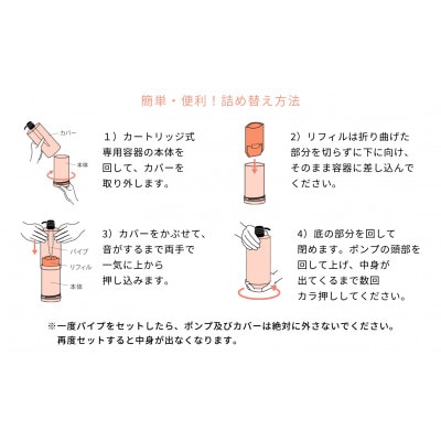 ラ・カスタ アロマエステ ヘアソープ21・ヘアマスク21(リフィル+詰め替え容器)