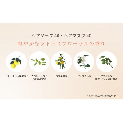 ラ・カスタ アロマエステ ヘアソープ40・ヘアマスク40(リフィル+詰め替え容器)