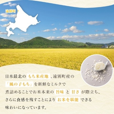 【えんべつもち米スイーツ】もっちーアイスクリーム(6個セット)